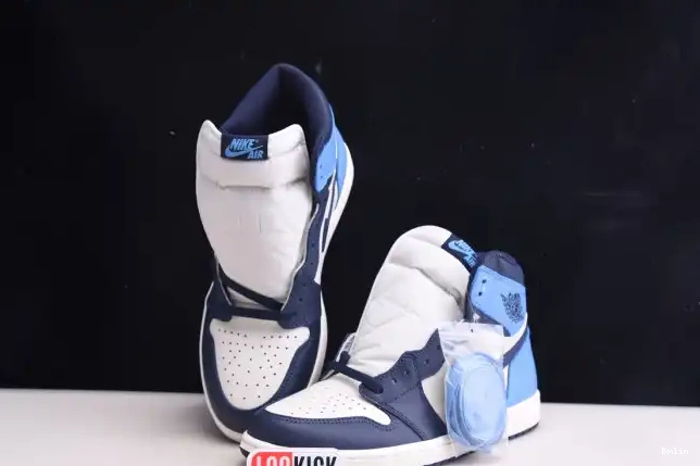 Bmlin Jordan Retro High Obsidian OG 1 Air 555088-140 0608